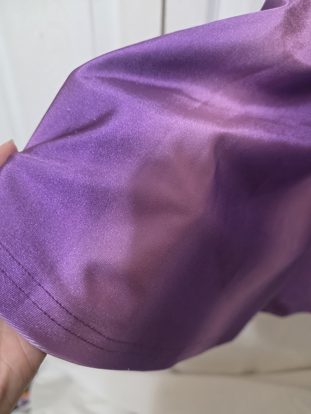 MLB Purple Tank Skater Dress with Multicolor TB Logo - Picture 5 of 9